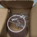 Beaupretty Clip On Lamp Shade, Small Pleated Lampshade, Pink Lamp Shade for Chandelier Table Lamp Decor