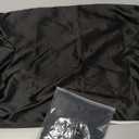 2 Pack Satin Pillowcase for Zelimun Cervical Pillow, Contour Pillow Case Cover, Soft Pillowcase Cover with Zipper (Black)