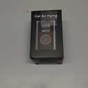 Tire Inflator Portable Air Compressor-150PSI Tire Air Pump, 5X Faster with Digital Gauge, Auto-Off & LED Light, Air Pump for Car Tires, Motorcycle, Bike, Balls & More, Car Gifts for Men Women (black)