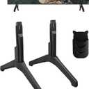 TV Base Stand for Samsung TV Legs Replacement Only for UN50TU7000FXZA UN55TU7000FXZA UN58TU7000FXZA UN50TU7000 UN55TU7000 Not Universal TV Legs for Samsung with Remote Holder Only for Model We List