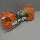 2 x 6 Bundles Silk Geraniums Artificial Flowers for Outdoors, UV Resistant Faux Plants Realistic for Garden Patio Porch Window Box Home Indoor Outdoor Decor (6, Orange-red)