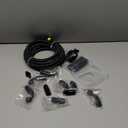 EVIL ENERGY 6AN Fuel Line Kit, 6AN Nylon Braided Fuel Line Hose Fitting Kit CPE 10FT Black