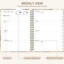 2 x 2026 Planner, Weekly and Monthly Academic Planner Calendar (JAN.2026 - DEC.2026), Planning Agenda Book, for Office Desk Accessories and School Supplies, A5(6.3" x 8.5") (Blossom Haze)