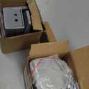 Aluminum Vertical Clamp Partition Board Acrylic Desk Divider Support Clamp for Clear Shield for Desktop Countertop Reception