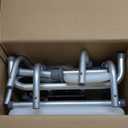 360 Degree Shower Chair Swivel,Portable Seat with Armrests and Back, Adjustable Height Seat for Bathtub (White1)