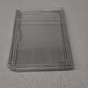 1 Pack XX-Large Clear Stackable Storage Bins with Magnetic Lid Handbag Display Case for Closet 2-Tier Acrylic Purse Organizer Dustproof Luxury Bag Container Box for Cosmetics Figures Makeup