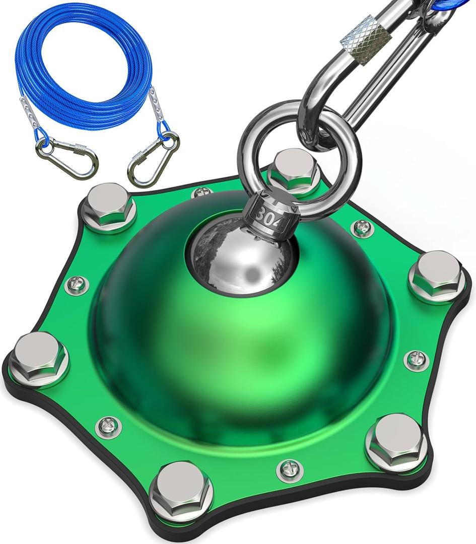 Catapamey Dog Tie Out Cable and Stake,360Swivel Dog Run Anchors-with 30FT Heavy Duty tie Out Cable- No Tangle,Dog Runner for Yard- Up to 150 lbs,for Outdoor Camping Gift