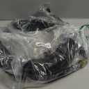 YAMATIC Kink Resistant Pressure Washer Hose 1/4" 50FT, Wear Resistant 4000PSI Power Washer Hose, Steel Wire Braided Hot & Cold Water Replacement Extension Hose with 3/8" to M22-14 Quick Connect Set (Black)