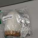 Gooamp 200ML Ceramic Essential Oil Diffuser - Ultrasonic Aromatherapy & Humidifier with 7-Color LED Lights, Auto Shut-Off, Wood Grain Base, 1H/3H/6H Timer | Scent for Home, Office, Yoga