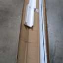 120" Motorized Projector Screen, Electric 4:3 Projector Screen with Remote Control, Indoor/Outdoor HD Movie Screen, Wall/Ceiling Mounted, Perfect for Home Office Theater TV, White