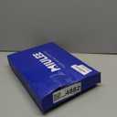 MIULEE Faux Linen Curtains 63 Inch Length 2 Panels Natural Semi Sheer Curtain with Back Tab Rod Pocket, Light Filtering Window Privacy Burlap Drapes for Living Room Bedroom 42W x 63L Linen