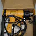 SEEKONE Heat Gun 1800W 122-120250- 650Fast Heating Heavy Duty Hot Air Gun Kit Variable Temperature Control Overheat Protection with 4 Nozzles for Crafts, Shrinking PVC, Stripping Paint(5.2FT)