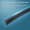 2-Piece Windshield Wipers For Audi A4 2009-2024 /A4 Allroad 2017-2023 /Q3 2015-2025/Q5 2009-2025 BMW X2 2024-2025 Replacement For All-season Front Wiper Blades Set