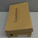 Women Flat Shoes with Ankle Strap, Low Wedge Heel Flats for Women, Comfortable Pointed Toe Dress Shoes for Work Business Wedding (8, Gold Glitter)