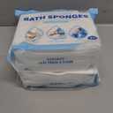 Scrubzz Disposable No Rinse Bathing Wipes - All-in-1 Single Use Shower Wipes, Simply Dampen, Lather, and Dry Without Shampoo or Rinsing (Unscented, 2-Pack)