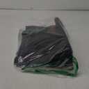 KKXIU Large Canvas Tote Bag for Women with Zipper and Compartments Crossbody Work Bible Messenger Purse Bag With Pockets (Black Set)