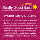 Really Good Stuff Medium Plastic Book Baskets, 11" x 7.5" x 4.5", 6 Pack, Water, Versatile Storage Solution for Classroom, Home and Office, Toy Storage, Multi-Purpose