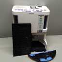 Shark Stratos 2-in-1 Robot Vacuum & Mop with 25+ Hands-Free Features & NeverTouch Self-Cleaning Base, Precision Mapping, Autolift Technology, HEPA Filtration, Edge Detect, AV2700ZE, White