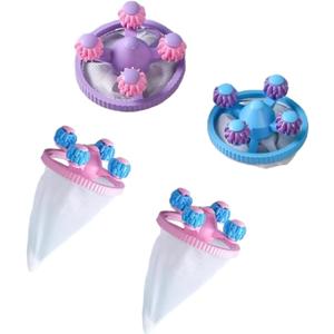 Upgrade Pet Hair Remover for Laundry - Lint Catcher for Washing Machine, Reusable Household Hair FilterWasher Lint Trap Net Pouch (4 Pieces)