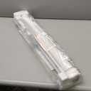 Short Dog Gate 0"-39" Wide Narrow Baby Gate 24 Tall Retractable Baby Gate to Step Over Short Gate for Stairs Low Pet Gate Indoor Mesh Doggie Gates Puppy Gate for Doorway, White