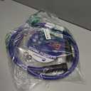 short garden hose 6 feet x 5/8Inch, Female to Female Hose with Swivel Handle, Heavy Duty, Flexible, Sturdy, Lightweight, Double Females Fittings, Ideal for Hose Reel