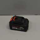21v Lithium Battery - 4.0 Ah Battery with Charger Adapter Led Indicator Compatible with Leaf Blower