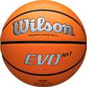 WILSON NCAA Evo NXT Official Indoor Game Basketballs - Sizes 6 and 7, Size 7 - 29.5"