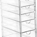 Multi Drawer Organizer Storage Box for Desktop Pen and Makeup Storage Compact and Lightweight Design for Home Office Use