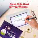 2 x 3D Popup Happy Birthday Card | Musical Lights Up Greeting Cards | Blow Out the Candle| Candle Cake Pop Up Card | Plays Happy Birthday Song | Perfect for Women, Men, Kids & Loved Ones