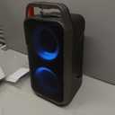 Foxdawn Portable Bluetooth Speaker: 240W Peak Powerful Loud Sound Deep Bass Wireless Boombox Large Subwoofer 15 Hours Battery Life Fast Charging with Led Light Show for Party Outdoor Camping Backyard