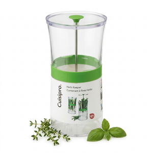 CUISIPRO Herb Keeper, Large, Clear 