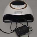 JEWHITENY White U V LED Lamp for Nails:Fast Nail Dryer for Gel Polish with 4 Timers and Automatic Sensor Professional LED Nail Lamp Manicure Tool