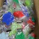 Anditoy 100 PCS Christmas Mochi Squishy Toys Squishies Christmas Toys for Kids Girls Boys Toddlers Christmas Party Favors Stocking Stuffers Gifts