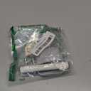 for AirPods 3 Case Cover, Silicone Protective Accessories Skin with Keychain and Cleaner Kit Compatible with Apple AirPod 3rd Generation 2021 for Women Men,Front LED Visible-Gray