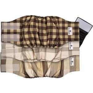 Pet Parents Washable Belly Bands for Male Dogs (3pack) + Extendrs of Durable Dog Diapers Male, Premium Male Dog Diapers & Dog Wraps (X-Large, Oxford)