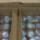 48Pcs Gold Votive Candle Holders - Glass Candle Holder Bulk for Table Centerpiece, Tea Lights Candle Holders for Home, Christmas Party & Wedding Shower
