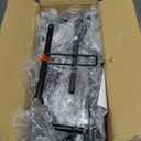 Raised Garden Bed 3 Tier Vertical Garden Planter Elevated Planter Boxes Outdoor Herb Planter with Drainage Holes Removable Tray for Patio Balcony Porch Black