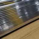 5" Gutter Guard,25 Pcs 100 Ft Heavy-Duty Aluminum Mesh Leaf Guards with Screws for 5" Gutters Leaf and Debris Protection.