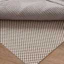 Color&Geometry Rug Pad Gripper,Non Slip Rug Pad for Hardwood Floor Protection,Easy to Cut Anti Skid Mat Under Carpet 47"x71" (3'11" x 5'11" (Rectangular), White)