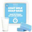 Skin Said Yes 5Lb Goat Milk Soap Base - SLS/SLES Free, No Palm Oil, Organic - Melt and Pour Goats Milk Soap Making Supplies - All Natural, Gentle on Skin, Moisturizing, Perfect for DIY Projects