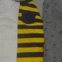 Simple Joys by Carter's Boys 3-Pack Long Sleeve Shirts (4T, Grey Dinosaur/White/Yellow Stripe)