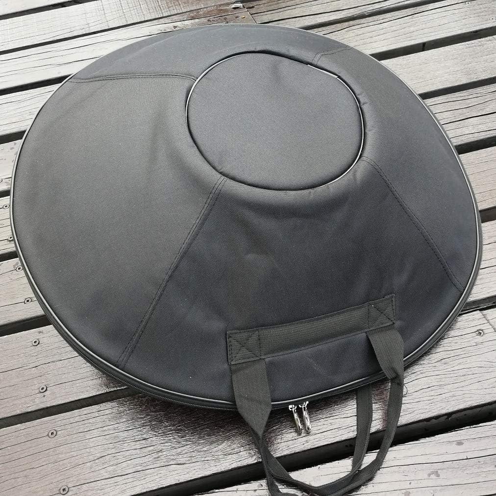 JC 23inch HandPan Case, Black, Waterproof, Wearable, Shock Absorption, Anti-scratch (23inch Basic Black HandPan Bag)