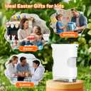 1000X Handheld Digital Microscope for Kids with 2.0" IPS Screen, Outdoor Gifts Portable STEM Science Lab Toy, Rechargeable Pocket Microscope Educational Gift for Boys & Girls Age 4-6 8-12, White