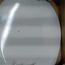 Mayfair Cameron Biscuit Toilet Seat, Non Slip Heavy Duty Wood, Easy Clean, Made in USA, Round
