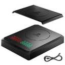 Mini Coffee Scale with Timer, Rechargeable Espresso Scale 2kg/0.1g, for Espresso and Pour-Over Coffee, Portable Coffee Beans Scale with 3 Modes