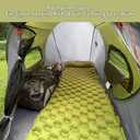Night Cat Pop-up Camping Tent: 1 Person Tent Waterproof Instant Easy Setup Outdoor Tent (Army Green)