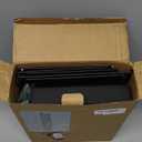 Desk Organizer and Accessories, 5-Tier Paper Letter Tray Organizer with Drawer & 2 Pen Holders for Desktop File Organization, Office Desk Accessories for Supplies Storage (Black) (12" x 8" x 10")