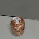 99.9% Pure Copper Wire, 12 Gauge(2mm) 50FT(15.24m) Soft Copper Wire Craft Wire for Electroculture, Gardening, Jewelry Making, DIY, Plants