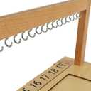Montessori Hanger for Color Bead Stairs with Beads / Teen Bead Hanger with Beads Preschool Learning Material Montessori Math Material Early Development Toy Montessori Toy for Kids (Teen beads hanger)