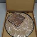 Hanging Planter for Indoor Plants, Black Plant Hanger Indoor with Sturdy Wood Base, Modern Boho Macrame Plant Hanger for 3-5.5 Inch Pot, Hanging Wall Ceiling Window Home Decor (Pots Not Included)